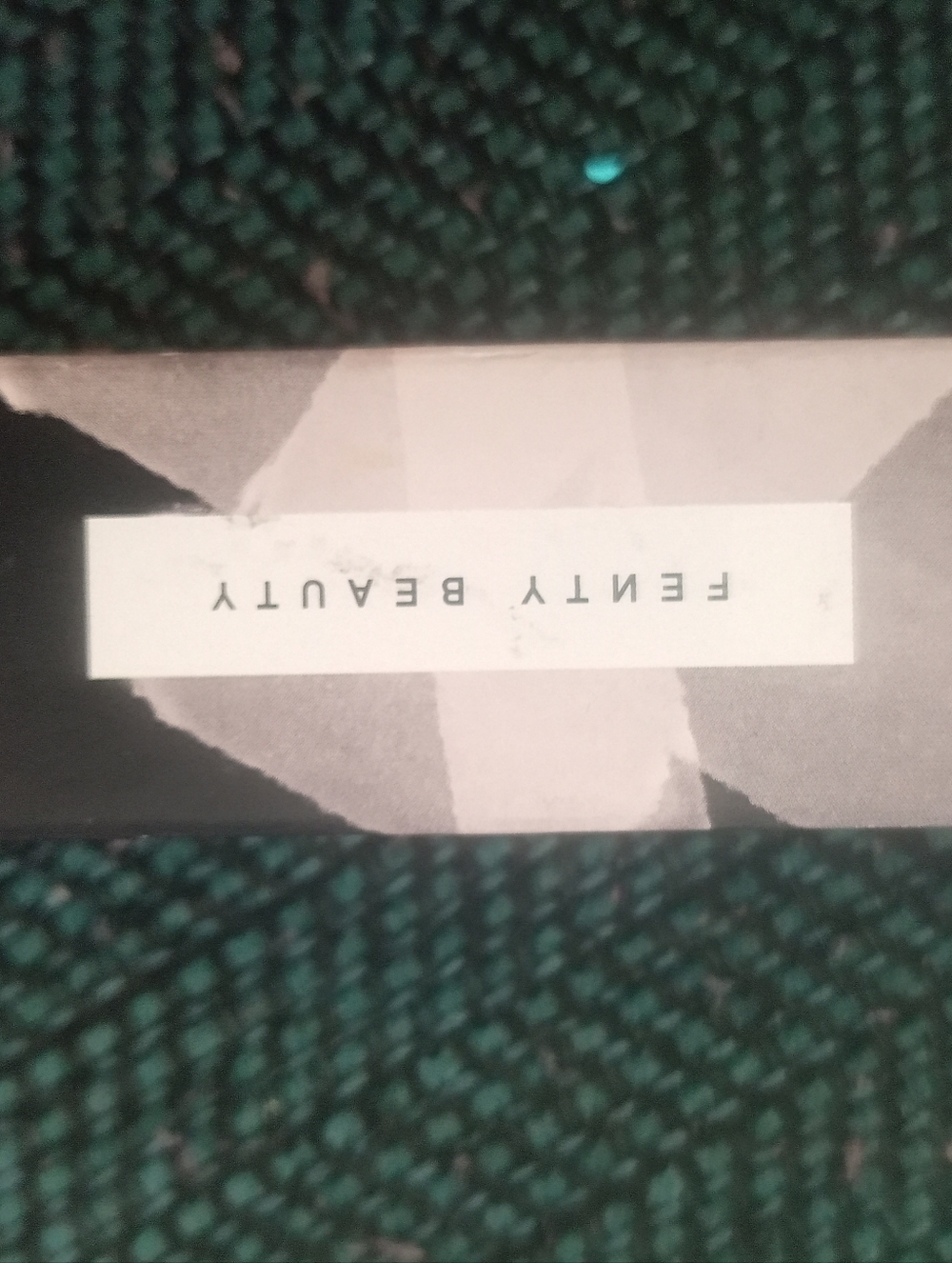 Fenty Beauty Black and White Graphic Box